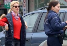 H περιπέτεια της Μενεγάκη με την αστυνομία! Δείτε τι έπαθε στη μέση του δρόμου…