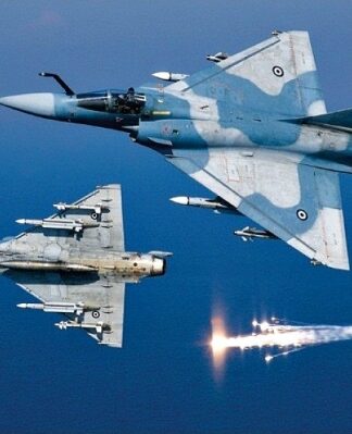 Ελληνικό MIRAGE-2000 επιστρέφει με έναν πύραυλο λιγότερο – Πως έριξε το τουρκικό F-16 ο Έλληνας πιλότος