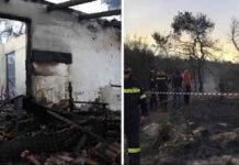 ΘΡΙΛΕΡ με το απανθρακωμένο πτώμα στους Αγίους Θεοδώρους