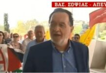 ΠΡΩΤΟΜΑΓΙΑ 2017: Ντου της ΛΑΕ στο Χίλτον – Έφτασε μέχρι την είσοδο προσπαθώντας να σπάσει τον κλοιό