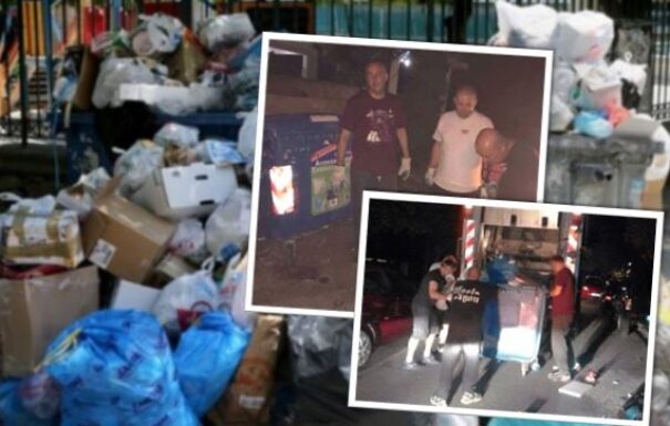 Ο Δήμαρχος Γλυφάδας μαζεύει τα σκουπίδια με Αντιδημάρχους και Εθελοντές – Καθάρισε η πόλη!