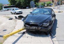 Τροχαίο για τον Αλέξη Κούγια στην Καλαμπάκα (ΦΩΤΟ)