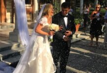 Χριστίνα Αλούπη-Κωνσταντίνος Κέφαλος: Δείτε στιγμιότυπα από τον παραμυθένιο γάμο τους!