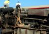 Ανατροπή νταλίκας με ασετόν στην Αθηνών – Λαμίας