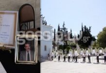 Το τελευταίο «αντίο» στον ηθοποιό Τάκη Εμμανουήλ (ΦΩΤΟ)