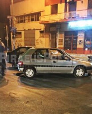Σφοδρό τροχαίο στον Πειραιά (ΦΩΤΟ)