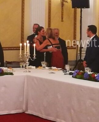 Μπέτυ Μπαζιάνα: Συνάντηση με Μαρέβα Μητσοτάκη.