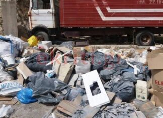 Ηράκλειο: Εικόνες ντροπής – Αυτοσχέδια χωματερή ενός χιλιομέτρου στην Φοινικιά