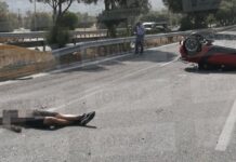 Φωτογραφίες-σοκ από θανατηφόρο τροχαίο στην παραλιακή