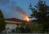 Καλαμπάκα: Απειλεί σπίτια η φωτιά στην Βασιλική