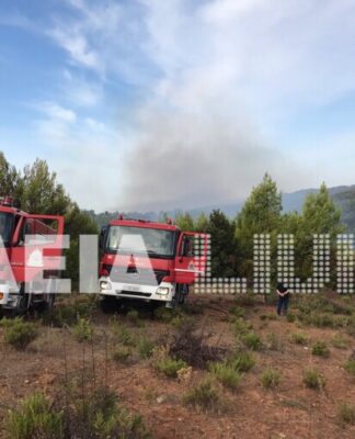 Πύρινος εφιάλτης δίχως τέλος στην Ηλεία. Φωτιά στην Αρχαία Ολυμπία