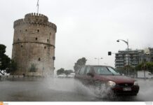 Θεσσαλονίκη: Πλημμύρες, τροχαία και εγκλωβισμοί από την κακοκαιρία – Οι εικόνες της καταιγίδας