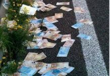 Αχαϊα: Έβρεξε χαρτονομίσματα στην Πατρών Κορίνθου – Οι αντιδράσεις οδηγών και η αποκάλυψη της αλήθειας