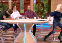 Το απίστευτο σαρδάμ που την έκανε να φύγει από το πλατό