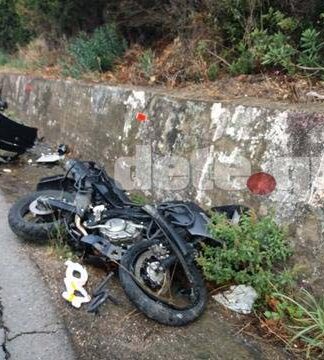 Αχαΐα: Νεκρός οδηγός μηχανής σε τροχαίο – Σοβαρά ένας ηλικιωμένος