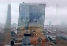 Μεγάλη φωτιά σε ουρανοξύστη στην Κωνσταντινούπολη