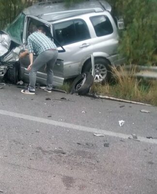 Κρήτη: Τροχαίο με 5 τραυματίες στην εθνική οδό Ηρακλείου – Ρεθύμνου