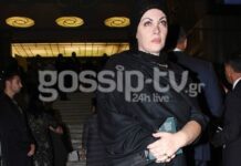 Νένα Χρονοπούλου: Μαυροφορεμένη και χωρίς μακιγιάζ