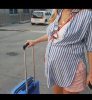 Από στιγμή σε στιγμή γεννάει Ελληνίδα παρουσιάστρια!