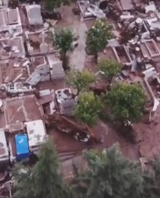 Μάνδρα: Νέες ανατριχιαστικές εικόνες από drone – Απίστευτες καταστροφές από τις φονικές πλημμύρες