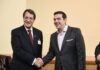 Την Τρίτη στην Λευκωσία κοινή συνάντηση Αναστασιάδη-Σίσι-Τσίπρα