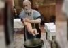 Ιερέας σε νευρικό κλονισμό από το κλάμα του μωρού που βάφτιζε