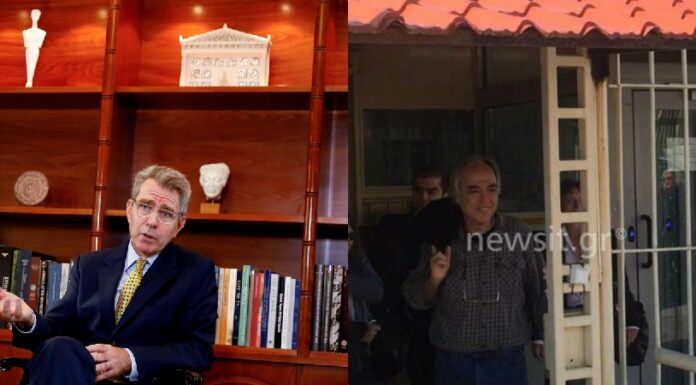 Αμερικανός Πρέσβης για την άδεια Κουφοντίνα: "Ατιμάζει τη μνήμη των θυμάτων"