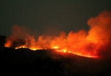 Μεγάλη φωτιά στα Κύθηρα
