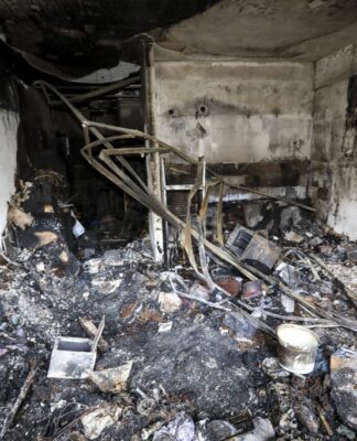 Συγκλονιστικές εικόνες από το σπίτι της τραγωδίας στην Κατερίνη
