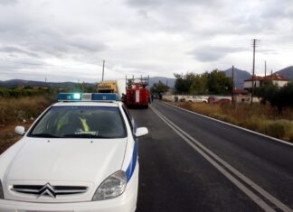 Λάρισα: Στη κυκλοφορία δόθηκε η εθνική οδός που είχε αποκλειστεί λόγω ανατροπής νταλίκας