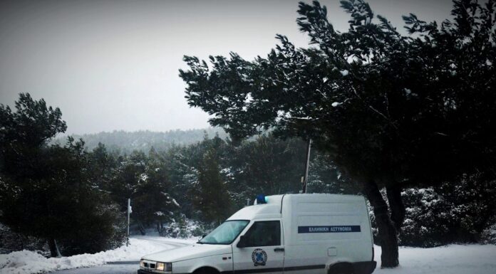 Αίγιο: Έρευνα για τον θάνατο της ηλικιωμένης που βρέθηκε νεκρή στο χιόνι