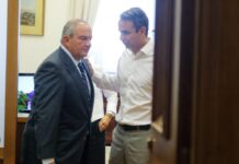 Είδε Καραμανλή ο Κυριάκος Μητσοτάκης – Τι συζήτησαν