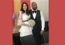 Ματιάμπα – Καλανιώτη: Δείτε το βίντεο από τον πολιτικό γάμο και το τραπέζι που ακολούθησε