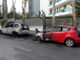 Εμπρηστική επίθεση στη Φιλοθέη έξω από την πρεσβεία της Ουκρανίας