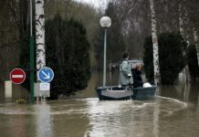 Ανεβαίνει επικίνδυνα η στάθμη του Σηκουάνα – Σχεδόν 1.500 άνθρωποι εγκατέλειψαν τα σπίτια τους