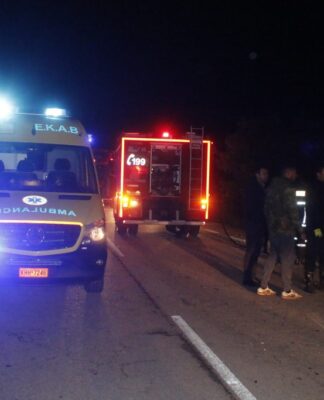Τροχαίο με έναν νεκρό και τρεις τραυματίες στον Ασπρόπυργο