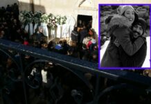 Θρήνος στην κηδεία του Χρήστου που σκοτώθηκε στο πολύνεκρο τροχαίο της Κρήτης