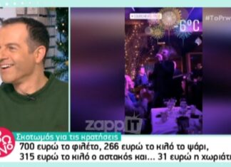 Πού θα απολαύσετε φιλέτο 700 ευρώ και χωριάτικη με 31 ευρώ;