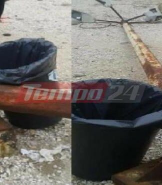 Απίστευτο. Κόπηκε κολώνα φωτισμού από χαρταετό στην Πάτρα.