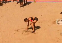 Survivor 2: Δαλάκα: Η περίεργη αφιέρωση στην άμμο και το αρχικό που έσβησε