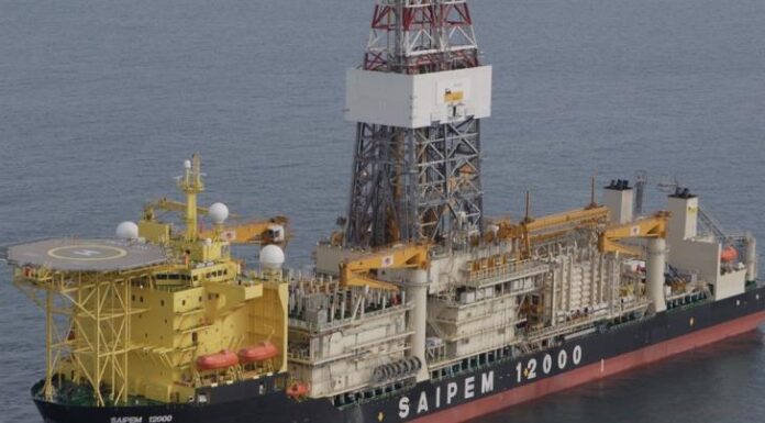 Κυπριακή ΑΟΖ: Σε ετοιμότητα για μετακίνηση το Saipem 12000