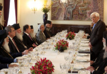 Παυλόπουλος: Conditio sine qua non η αρμονική συνύπαρξη και συνεργασία Πολιτείας – Εκκλησίας