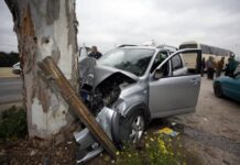 Λακωνία: Σκοτώθηκε νεαρός οδηγός – Το αυτοκίνητό του καρφώθηκε σε ελιά μετά από τρελή πορεία.