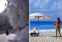 Έρχεται τρελός καιρός με χιόνια στη Μακεδονία και καύσωνα στην Κρήτη