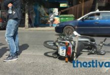 Θρήνος στην Θεσσαλονίκη – Αυτοκίνητο χτύπησε και σκότωσε 47χρονο μοτοσικλετιστή