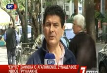 Νίκος Γρυλλάκης: Το τελευταίο τηλεφώνημα στην ΕΡΤ λίγες ώρες πριν πεθάνει