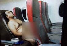 Εφιαλτική πτήση. Τα πέταξε όλα, έβαλε πορνό και επιτέθηκε σε αεροσυνοδό
