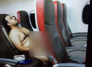 Εφιαλτική πτήση. Τα πέταξε όλα, έβαλε πορνό και επιτέθηκε σε αεροσυνοδό