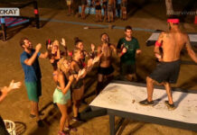 Survivor 2018: Ο «τρελός» πανηγυρισμός του Μουρούτσου- Η αντίδραση του όταν η Δαλάκα ανέβηκε πάνω