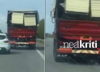 Φορτηγό… κίνδυνος – θάνατος σε δρόμο της Κρήτης